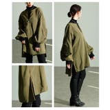 レディなスパイス加えたランタンスリーブフリースチュニック レディース ファッション | Sawa a la mode | 詳細画像17