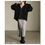 上品ラフの決定版ダブルニットボリュームパーカー レディース アウター | Sawa a la mode | 詳細画像7 