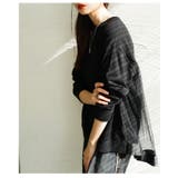 後ろ姿も美しく魅せるバックチュールニットプルオーバー レディース ファッション | Sawa a la mode | 詳細画像13 