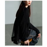 後ろ姿も美しく魅せるバックチュールニットプルオーバー レディース ファッション | Sawa a la mode | 詳細画像22 