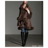 さっと羽織れるラグジュアリーフェイクファーポンチョ レディース ファッション | Sawa a la mode | 詳細画像15 