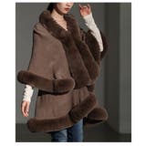 さっと羽織れるラグジュアリーフェイクファーポンチョ レディース ファッション | Sawa a la mode | 詳細画像16 