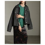 秋冬の新定番になるヴィンテージライク中綿デニムジャケット レディース ファッション | Sawa a la mode | 詳細画像4