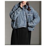 秋冬の新定番になるヴィンテージライク中綿デニムジャケット レディース ファッション | Sawa a la mode | 詳細画像17
