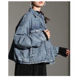 秋冬の新定番になるヴィンテージライク中綿デニムジャケット レディース ファッション | Sawa a la mode | 詳細画像22