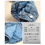 秋冬の新定番になるヴィンテージライク中綿デニムジャケット レディース ファッション | Sawa a la mode | 詳細画像24