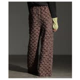 モードな個性を放つ立体フリンジワイドストレートパンツ レディース ファッション | Sawa a la mode | 詳細画像7 