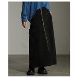 エッジを効かすカーブジップAラインカーゴ風スカート レディース ファッション | Sawa a la mode | 詳細画像7