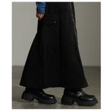 エッジを効かすカーブジップAラインカーゴ風スカート レディース ファッション | Sawa a la mode | 詳細画像19