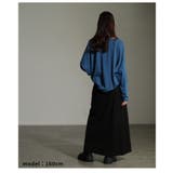 エッジを効かすカーブジップAラインカーゴ風スカート レディース ファッション | Sawa a la mode | 詳細画像20