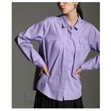 鮮やかなカラーが目を惹くコットンシャツブラウス レディース ファッション | Sawa a la mode | 詳細画像9 