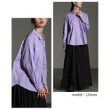 鮮やかなカラーが目を惹くコットンシャツブラウス レディース ファッション | Sawa a la mode | 詳細画像10 