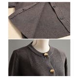 着るだけで美人見えなスポンジニットカーディガン レディース ファッション | Sawa a la mode | 詳細画像23
