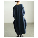 隠して魅せるロングデニムワンピース レディース ワンピース | Sawa a la mode | 詳細画像12 