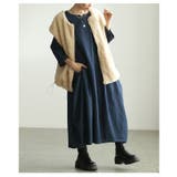 隠して魅せるロングデニムワンピース レディース ワンピース | Sawa a la mode | 詳細画像15 