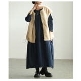 隠して魅せるロングデニムワンピース レディース ワンピース | Sawa a la mode | 詳細画像16 