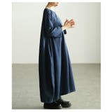 隠して魅せるロングデニムワンピース レディース ワンピース | Sawa a la mode | 詳細画像18 