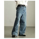 シルエットで差がつくカーブデニム レディース ジーンズ | Sawa a la mode | 詳細画像9 