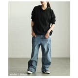 シルエットで差がつくカーブデニム レディース ジーンズ | Sawa a la mode | 詳細画像13 