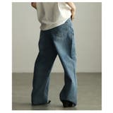 シルエットで差がつくカーブデニム レディース ジーンズ | Sawa a la mode | 詳細画像18 