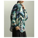 着るだけで印象美のアートパターンシャツ レディース トップス | Sawa a la mode | 詳細画像9 