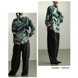 着るだけで印象美のアートパターンシャツ レディース トップス | Sawa a la mode | 詳細画像10 