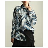 着るだけで印象美のアートパターンシャツ レディース トップス | Sawa a la mode | 詳細画像12 