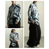 着るだけで印象美のアートパターンシャツ レディース トップス | Sawa a la mode | 詳細画像17 
