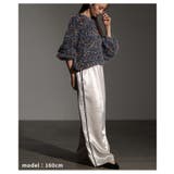 ホリデー気分高まるカラフルネップMIXニットトップス レディース ファッション | Sawa a la mode | 詳細画像7