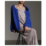 レイヤードが映えるマーブルプリントチュールキャミワンピース レディース | Sawa a la mode | 詳細画像16 