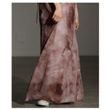 レイヤードが映えるマーブルプリントチュールキャミワンピース レディース | Sawa a la mode | 詳細画像19 