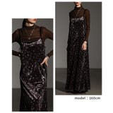 艶と線を纏う大人の小花柄ベルアキャミソールワンピース レディース ファッション | Sawa a la mode | 詳細画像15 