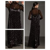 艶と線を纏う大人の小花柄ベルアキャミソールワンピース レディース ファッション | Sawa a la mode | 詳細画像19 