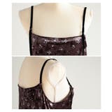 艶と線を纏う大人の小花柄ベルアキャミソールワンピース レディース ファッション | Sawa a la mode | 詳細画像23 