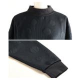 体型悩みを包み込むエンボスドットプルオーバーチュニック レディース ファッション | Sawa a la mode | 詳細画像23 