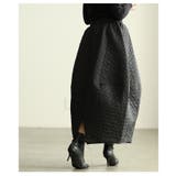 冬の主役になるハートキルティング中綿コクーンスカート レディース ファッション | Sawa a la mode | 詳細画像9 