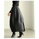 冬の主役になるハートキルティング中綿コクーンスカート レディース ファッション | Sawa a la mode | 詳細画像15 