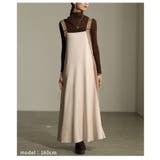 異素材ミックスで魅せるサイドラインジャンパースカート レディース ワンピース | Sawa a la mode | 詳細画像13 