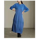 異素材で魅せるコクーンワンピース レディース ワンピース | Sawa a la mode | 詳細画像16 