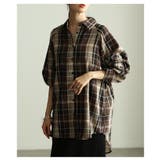 定番をもっと自由にするチェック柄シャツチュニック レディース ファッション | Sawa a la mode | 詳細画像19 