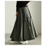 甘さ控えめな大人のミリタリーバルーンスカート レディース ファッション | Sawa a la mode | 詳細画像7 