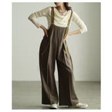 ハンサムに着る大人のサロペットパンツ レディース ファッション | Sawa a la mode | 詳細画像4 