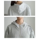 羽織るだけでこなれ感のダブルジップパーカー レディース アウター | Sawa a la mode | 詳細画像5 