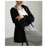 羽織るだけでこなれ感のダブルジップパーカー レディース アウター | Sawa a la mode | 詳細画像15 