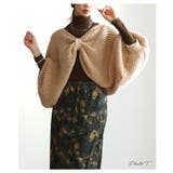 リボンを纏うニットボレロ レディース トップス | Sawa a la mode | 詳細画像2 