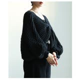 リボンを纏うニットボレロ レディース トップス | Sawa a la mode | 詳細画像14 