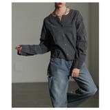 スタイルが研ぎ澄まされるエンボスチェックニットカーディガン レディース | Sawa a la mode | 詳細画像17 