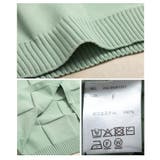 スタイルが研ぎ澄まされるエンボスチェックニットカーディガン レディース | Sawa a la mode | 詳細画像24 