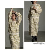 さり気ない個性を纏うリーフモチーフふくれジャガードプルオーバー レディース | Sawa a la mode | 詳細画像9 