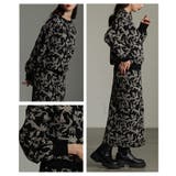 さり気ない個性を纏うリーフモチーフふくれジャガードプルオーバー レディース | Sawa a la mode | 詳細画像19 